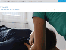 Tablet Screenshot of praxispurrer.ch
